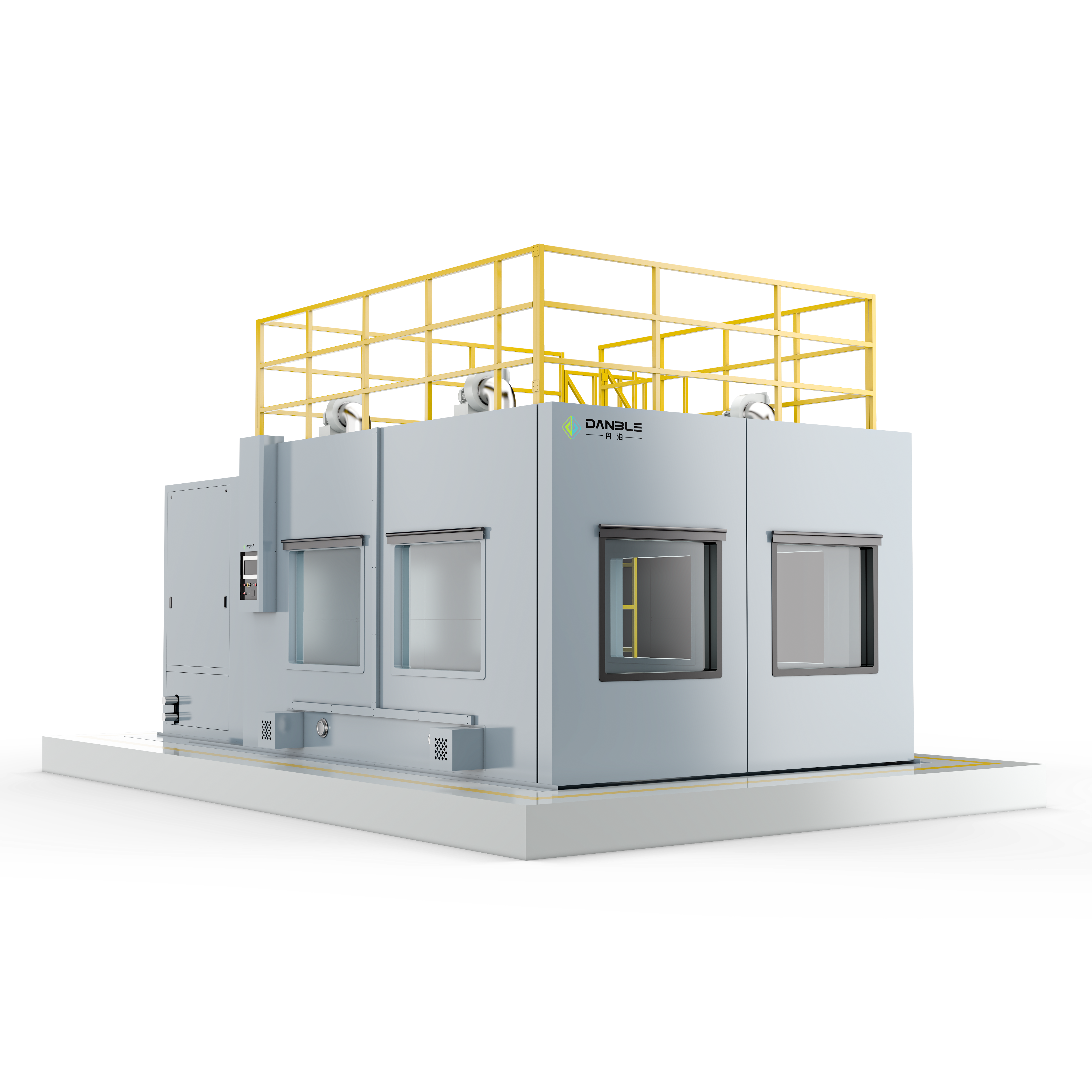 DBW-52500 Automotive Airbag Static/Dynamic Detonation Test Chamber with Integrated Environmental Simulation