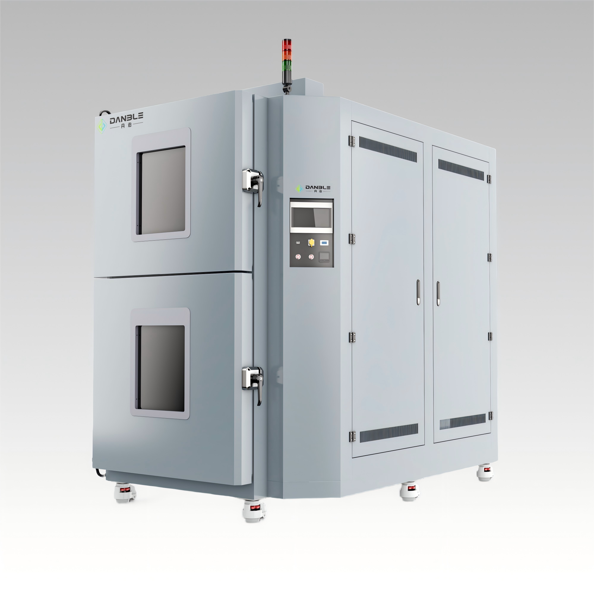 Two-Zone Thermal Shock Test Chamber with Top-Bottom Basket