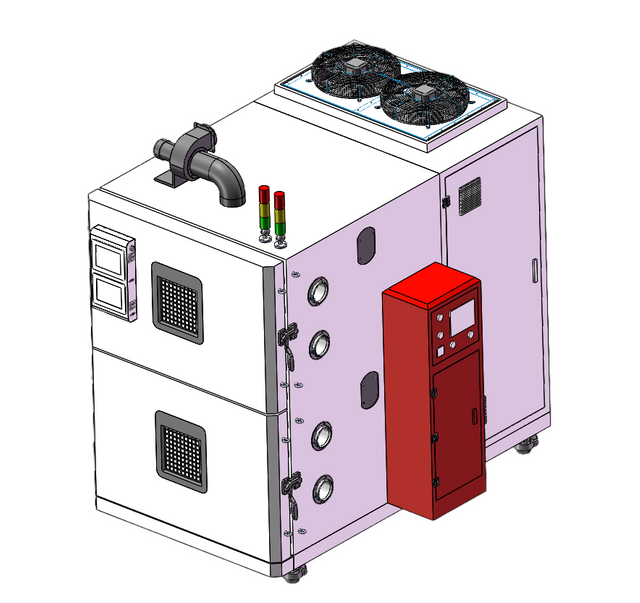 Lithium-Ion Battery Safety Test Chamber