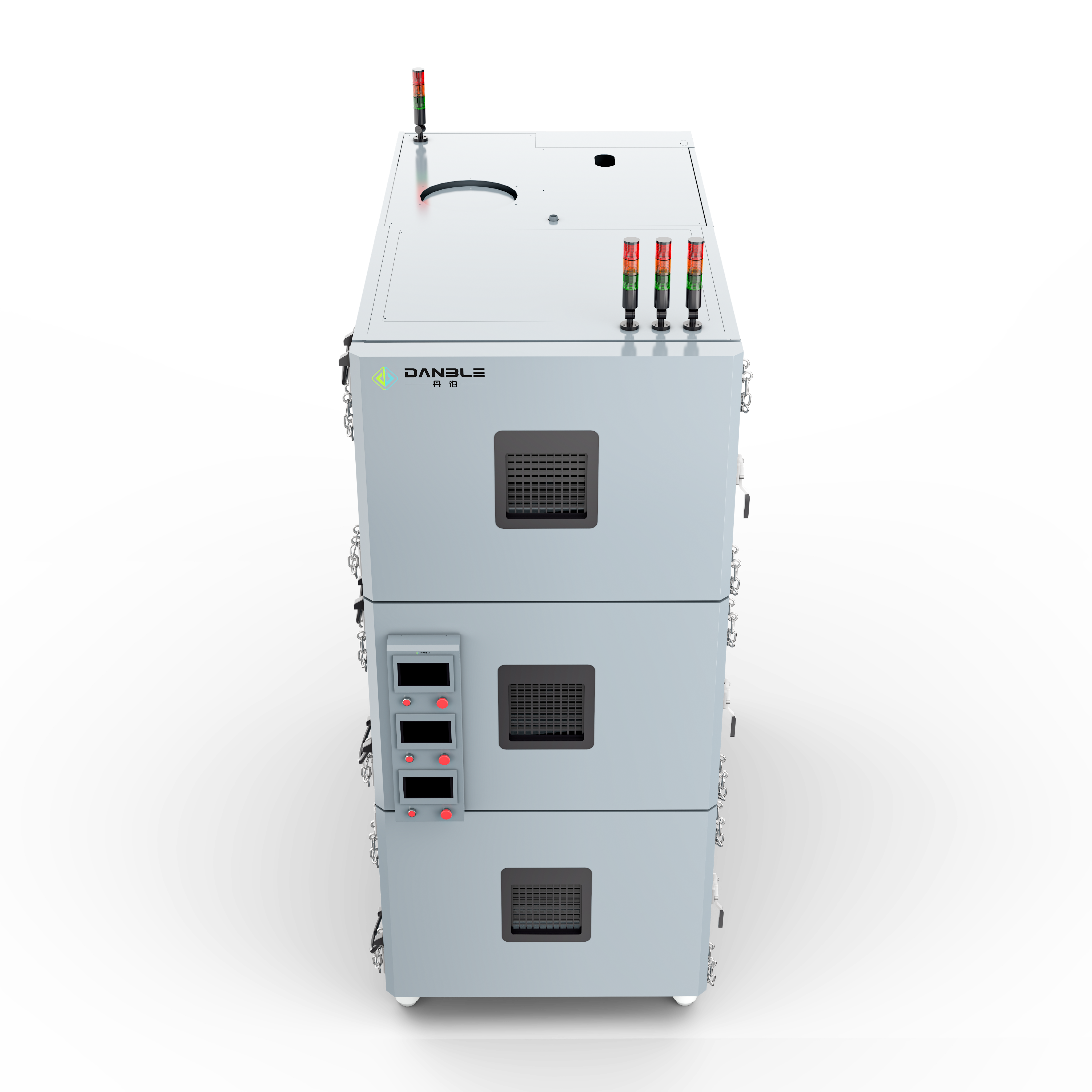 Three-Zone High and Low Temperature Test Chamber
