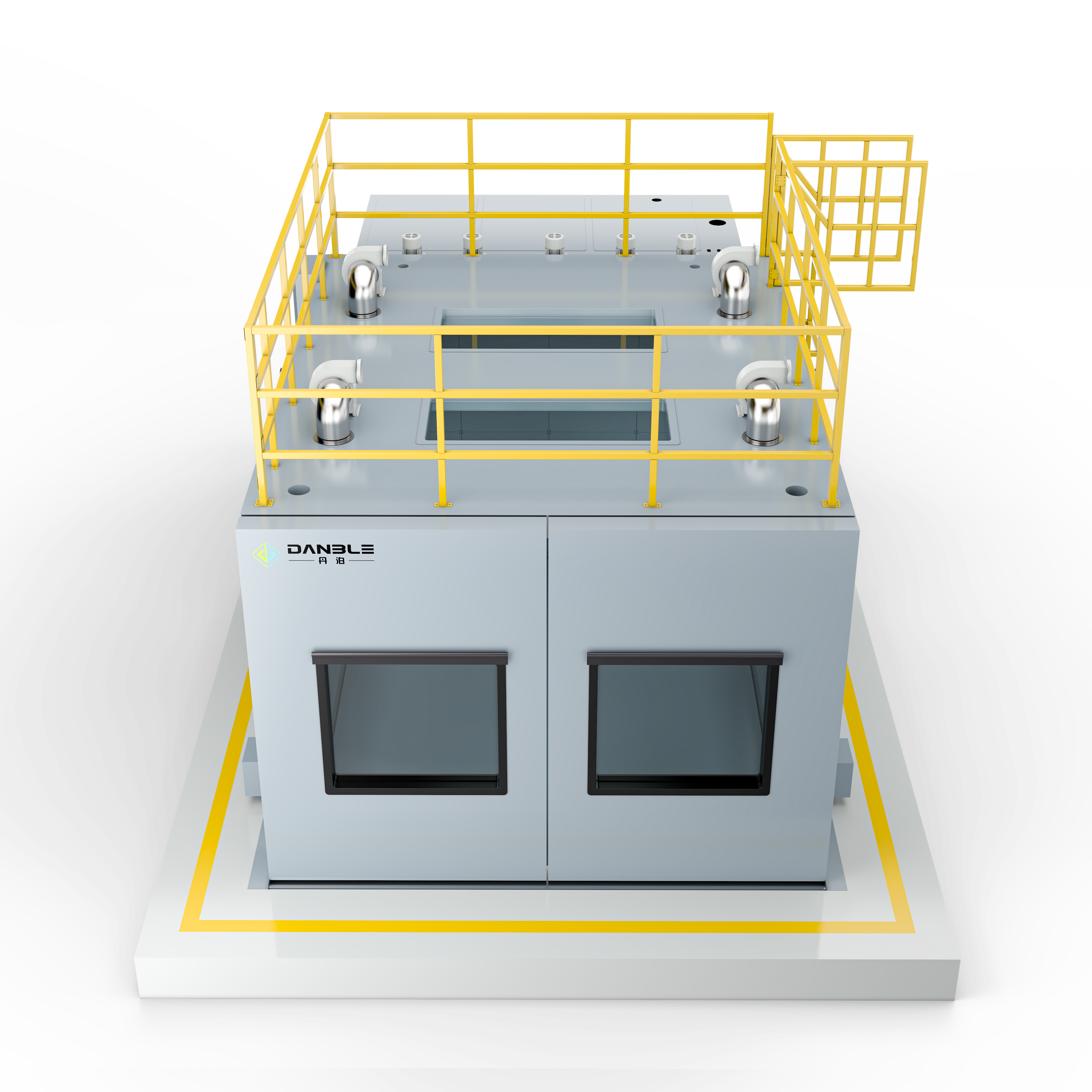 DBW-30720 Airbag Detonation Test Chamber with Environmental Simulation Control System