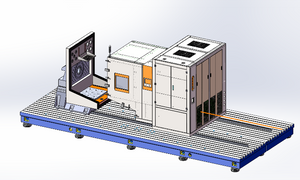 Single Motor Performance Test Bench Chamber