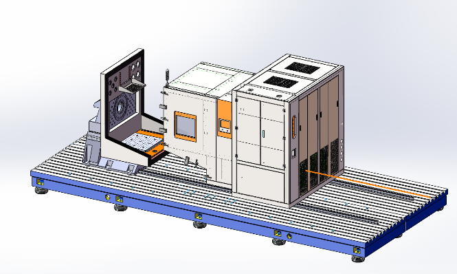 Single Motor Performance Test Bench Chamber