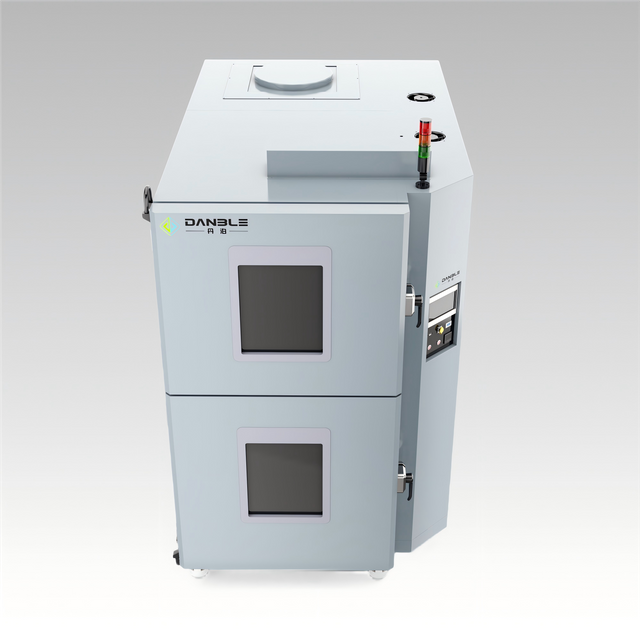 100L Dual-Zone Thermal Shock Chamber with Lift Basket
