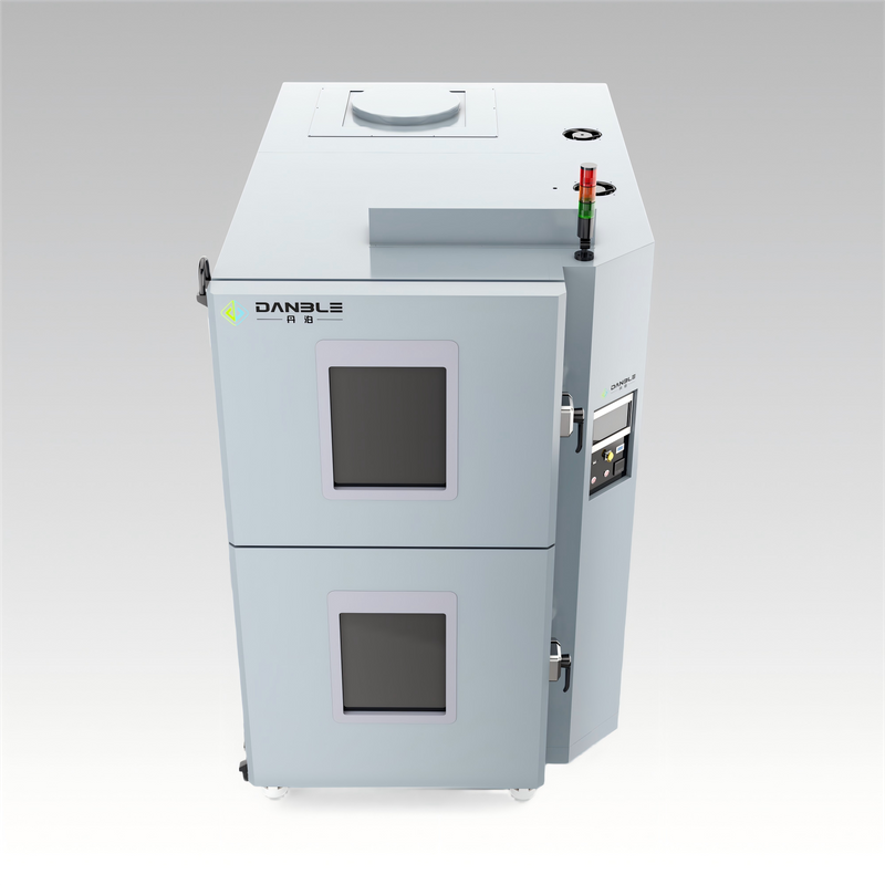 100L Dual-Zone Thermal Shock Chamber with Lift Basket