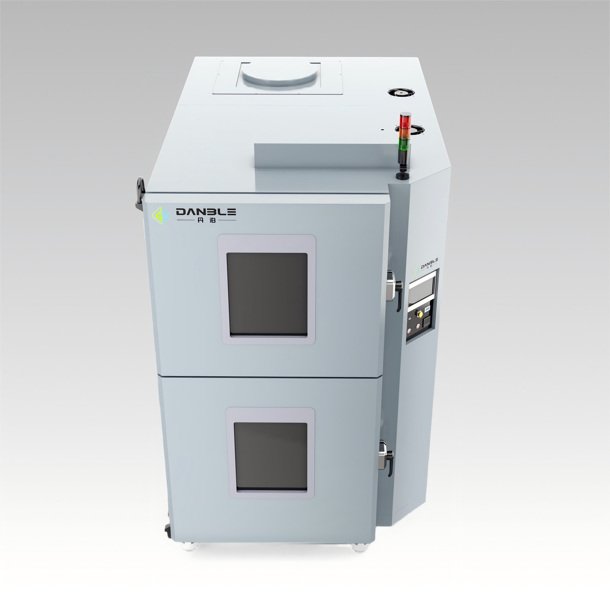 100L Dual-Zone Thermal Shock Chamber with Lift Basket